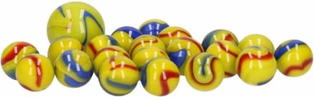 Don Juan Snotty Earthman 42x knikkers - glas - buitenspeelgoed - knikkeren - 2 netjes