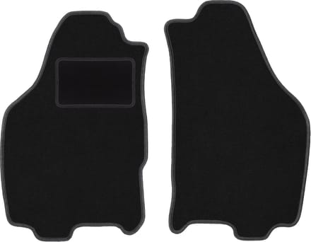 Voormatten zwart voor: Lancia Ypsilon II hatchback (2003-2011)