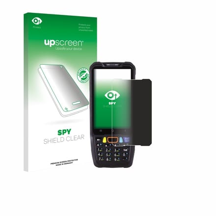 upscreen - privacy screenprotector voor Point Mobile PM68 - Folie Beschermfolie Blauwlichtfilter