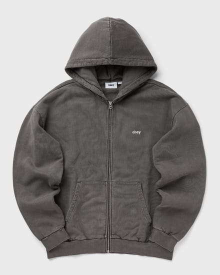 LOWERCASE PIGMENT ZIP HOOD