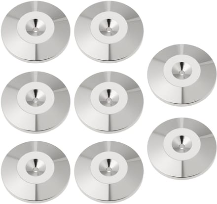 Dailygoods - 8 Stuks Speaker Spike Protector Pads voor Vloerbescherming