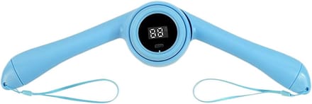 Armtrainer - Borst trainer - Spierkrachttraining thuis - Digitaal display - 24 cm - Blauw