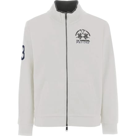 Sweater met volledige rits La Martina
