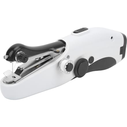 Handnaaimachine Draagbaar Mini Klein Thuis Elektrisch Dubbele Naald DIY Handnaaimachine zwart