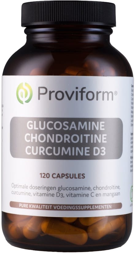 Proviform Glucosamine chondroitine curcuma D3 120 Capsules
