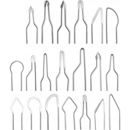 Rosfix Spuitmond Vervanging Set - 20 Loop-Spuitmonden - 60W Hittebestendig Metaal