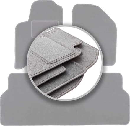 Automatten asgrijs voor: Renault Scenic I minivan (1996-2003)