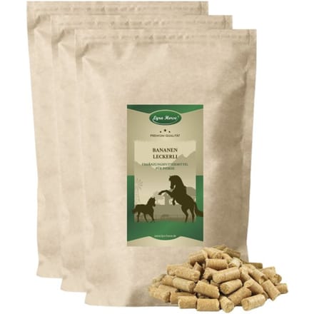 15 kg Lyra Horse® bananensnoepjes
