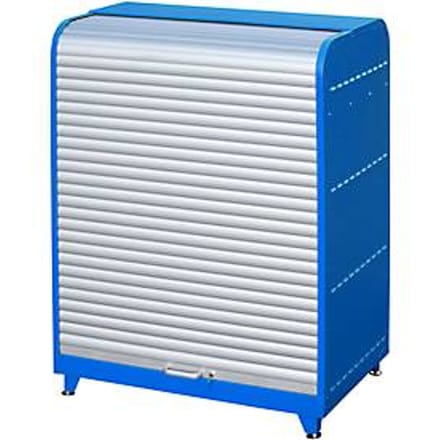 Rolkast voor gevaarlijke stoffen, Type RSG-2 blauw RAL5012