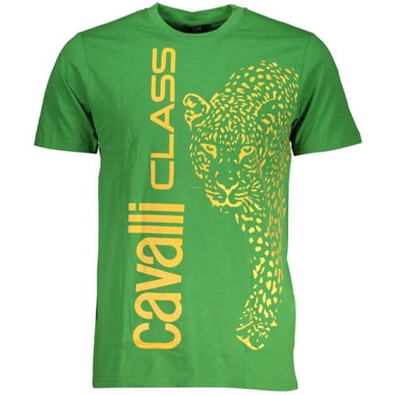 Leren T-shirt met Luipaardprint Casual Stijl