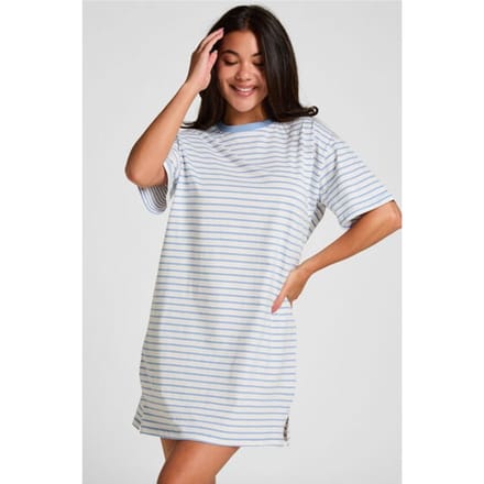 Hunkemöller Roundneck Nightshirt Blauw