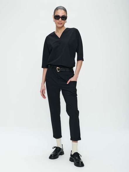 Hary Pants Technical Jersey | Black - Black / S