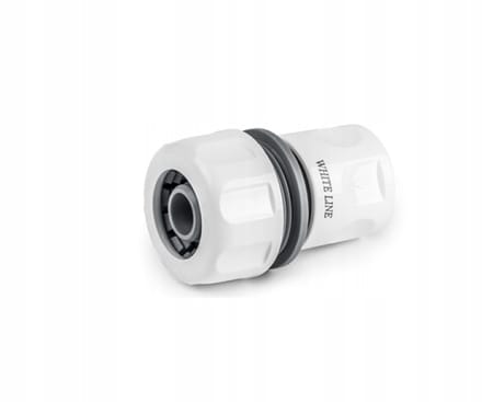 Bradas WHITE LINE Koppeling 19 mm (3/4") – Standaard Tuinslang Koppeling – Slangverbinder voor Irrigatie