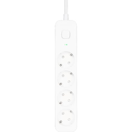 BlueBuilt Stekkerdoos 4-voudig 3 meter Wit