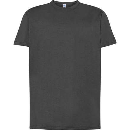 JHK Heren Normaal T-Shirt (Grafiet)
