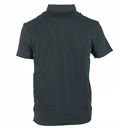 Aquascutum Check A Logo Black Polo Shirt