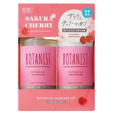 BOTANIST - Botanical Shampoo & Treatment Damage Care Set Sakura & Cherry Limited Edition 460ml+460g