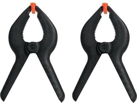 4" Nylon lijmklemmen set