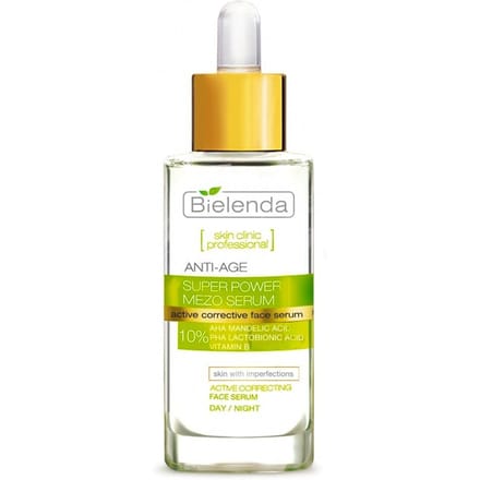 Bielenda Super Power Correcting Day &amp; Night AHA Face Serum 30 ml