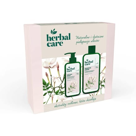 Herbal Care Jasmine Gift Set for Frizzy and Dull Hair 330 ml + 200 ml