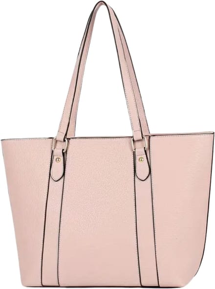 Nivard Handtas Dames - Schoudertas - School - Shopper - Schooltas - Werktas - Roze