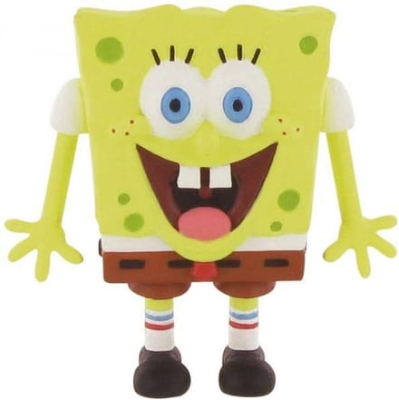 Comansi Speelfiguur Spongebob Smile 5 Cm Geel