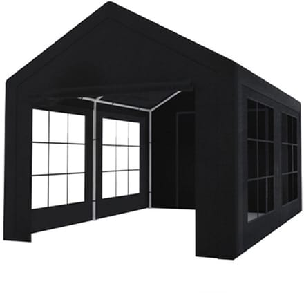 Partytent 3x4m zwart semi professioneel