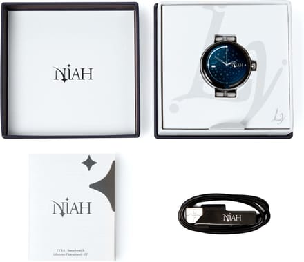 Smart Horloge Lyra Medium Mesh Zilver