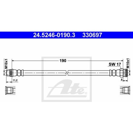 Remleiding ATE 24.5246-0190.3