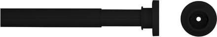 Sealskin Seallux Douchegordijnstang - 125-220 cm - Zwart