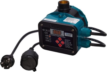 Automatische Pompregeling - Drukregelaar Pomp - Waterdruk Regelen - Digitale Sensor Technologie - 2.2 kW - Groen