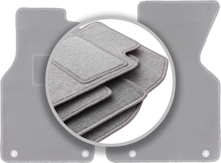 Grijze automatten voor: Volkswagen Transporter T4 Multivan bestelwagen (1993-2001)