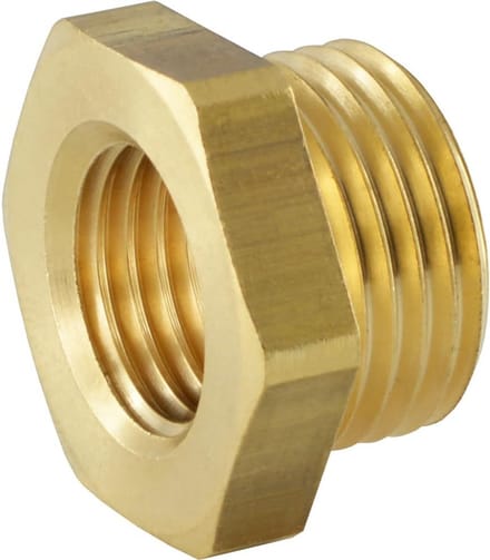 Verloopnippel M24 naar M16 Binnen- en Buitendraad Reductie Fitting