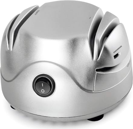 Core® Elektrische messenslijper - Messenslijper - Messenslijpers - Messenslijper elektrisch - Grijs- ‎14cm x 15cm x 9cm