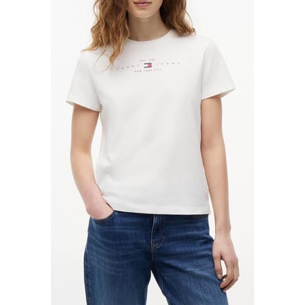 Tommy Hilfiger Regular Us Linear Ss Ecru Größe: S | Hemden Outlet | Damen | Braun