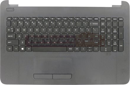 Topcover / Palmrest incl. keyboard geschikt voor HP 15-ay072nd (US/NL Qwerty)