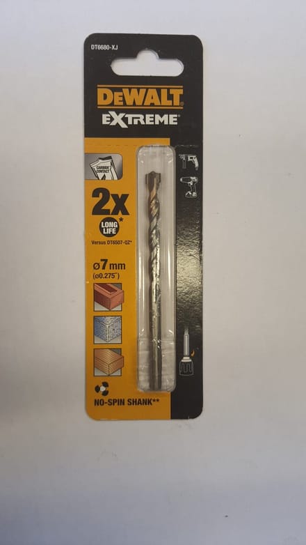 DEWALT DT6680-XJ - BETONBOOR - EXTREME - 7,0MM - 7,0X60X100MM