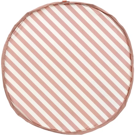 Speelkleed en opbergzak Play&Go Stripes New Pink