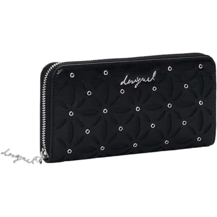 Desigual portemonnee Mone Coriolis Fiona Long Wallet Black zwart