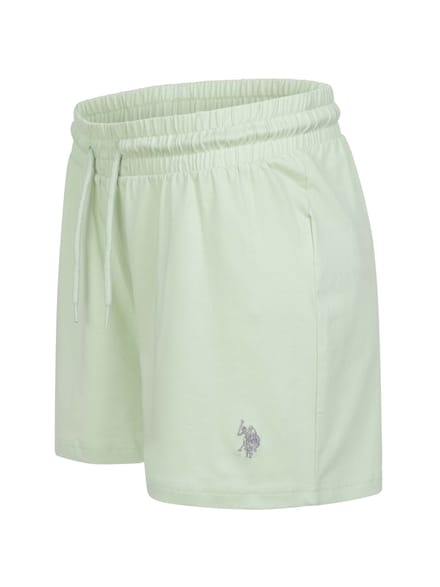 U.S. Polo Assn. dames sweatshorts van katoen met stretch