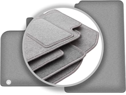 Grijze automatten voor: Smart ForTwo II hatchback (2007-2014)
