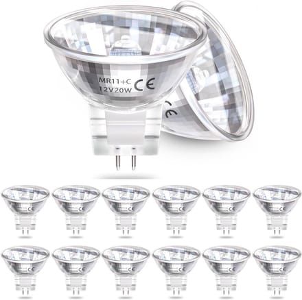 12x GU4 LED Spotjes 12V - 2W vervangt 20W - Warm wit - 12PACK