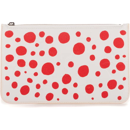 Ltd. Ed. Yayoi Kusama Infinity Dots Neverfull Pouch  Buidel