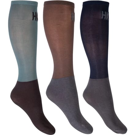 Microcotton Rij sokken HKM (x3)