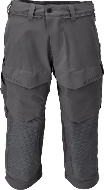 Mascot Customized Driekwart broek met kniezakken 22249-605 - steengrijs - C44