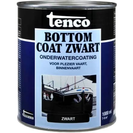 Tenco Bottomcoat - Zwart - 1 l