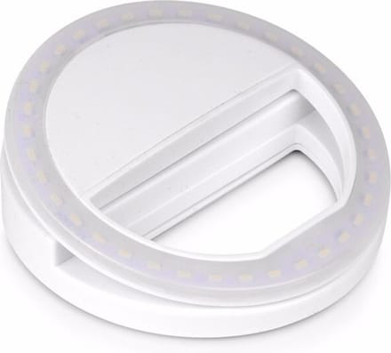 Selfie Ring Light Clip - Wit