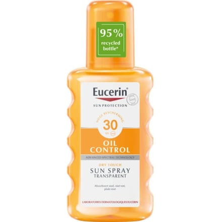 Eucerin Sun Oil Control Dry Touch Spray Transparant SPF30 200ml