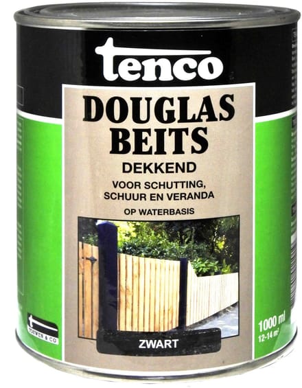 Tenco Buitenbeits - Zwart - Zijdeglans - 1l