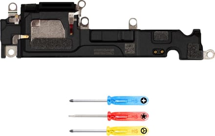 MMOBIEL Luidspreker voor iPhone 15 Plus - Luidspreker Reparatie - Telefoon Luidspreker Vervanging - Ringer, Buzzer Luidspreker Reparatie - Incl. flex kabel en schroevendraaier